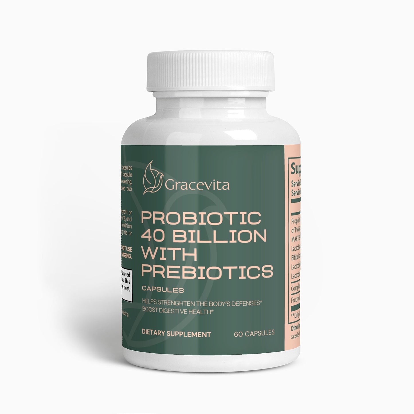 Probiotic 40 Billion with Prebiotics